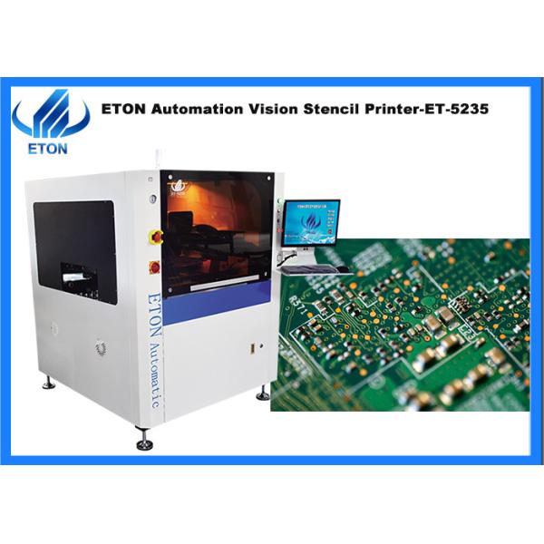 China Embedded Scale Automatic SMT Vision Stencil Printer PC control Programmable factory