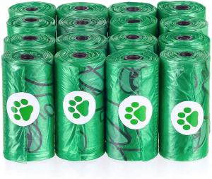 China Dog Poop Bag Fully Degradable Eco friendly Pet Waste Poo Bags with Dispenser factory
