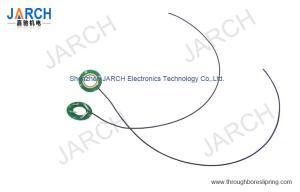 China 1 Circuit Ultrathin Compact Hollow Slip Ring Used In Laboratory Equipment factory