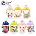 School children bpa free cartoon 270ml drinking bottle plastic kids water bottle