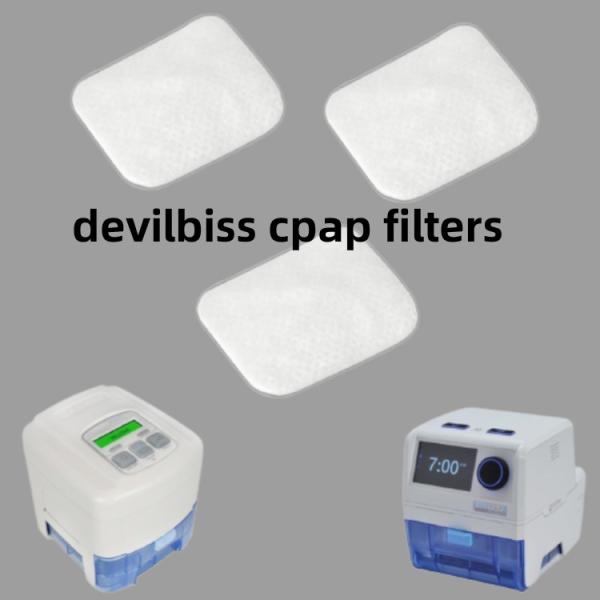China OEM Disposable Ultra Fine Filter for All DeVilbiss IntelliPAP Machines factory