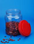 Large Capacity Air Tight Jars Screw Type Lid 144 * 180MM Outside 110G