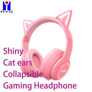 China LED Cute Car Ear Tws Headphones Wireless Bluetooth Noise Cancellation factory