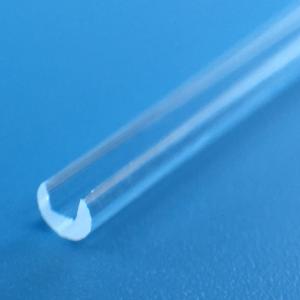 China Duel Series Substrate Grooved Quartz Rod Fully Customizable factory