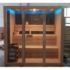 China 2000Lx1500Wx2000H mm Sauna Room Wet Dry Sauna And Steam Room factory