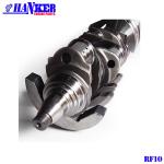 HRC52 Nissan Diesel Engine Crankshaft For RF10 Nut V10