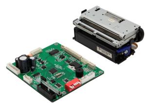 China Citizen Printer Head 3 Inch USB Thermal Printer Module With Auto Cutter / 0.15mm Thick Paper factory