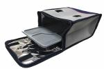 Diving fabric and thickened aluminum foil heat preservation bag student heat