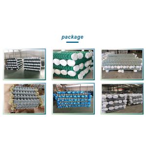 Direct Wholesale Good Quality Galvanized Cyclone Woven Fencing Mesh Cyclone