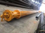406mm X 13.5m Yellow Interlocking Kelly Bar , Piling Rig Parts For XCMG XR220D
