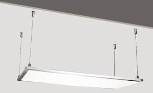 China 600mm * 300mm LED Pendant Lights Super Slim With Pure Aluminum 19W SMD factory