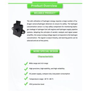 ODM Customized UBHL-MY Hydrogen Concentration Sensor For Fuel Vehicle Detection
