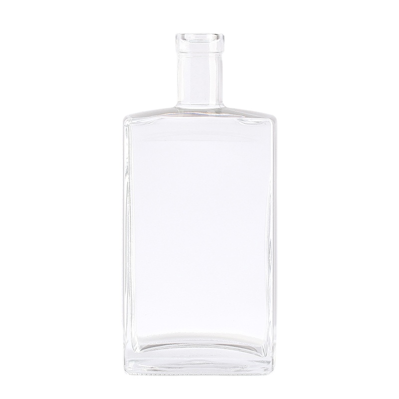 500ml Frosted Glass Bottle for Industrial Home Decoration Liquor Bottle