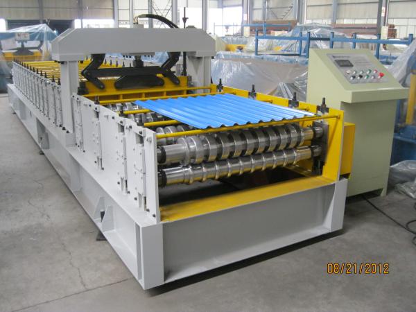 European Standard Cold Roll Forming Equipment 914mm Width , Roll Forming