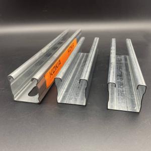 China Carbon Steel Slotted Plain Strength Channel with Rib factory
