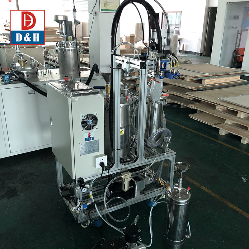 Resin Mixing Equipment with Hand Gun High Precision PLC Adhesive Dispensing Machine