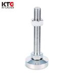 Automatic facilities 127mm metal Adjustable Leveling Foot Vernickeln Treatment