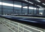 Mud Marine Dredge Pipe Black Color Painted PE Coated High Wear Resistant