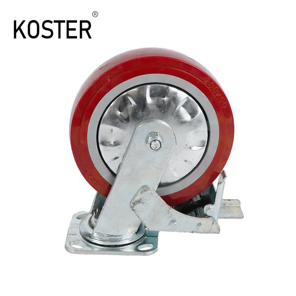 Roller Bearing Industrial Heavy Duty Swivel Ball Caster 100mm/125mm/150mm/200mm