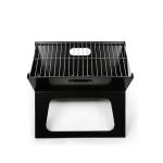 Outdoor Camping Sheet Metal BBQ , Folding Charcoal BBQ Grill 47X25X49cm