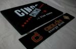 Eco Friendly Natural Rubber Bar Mat Non Slip Bar Drink Mat With Logo