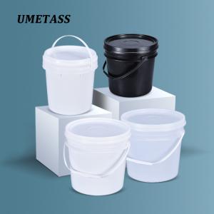 China Supplied 4L Round Plastic Bucket for Chemical Liquid Packing Capacity and Sample factory