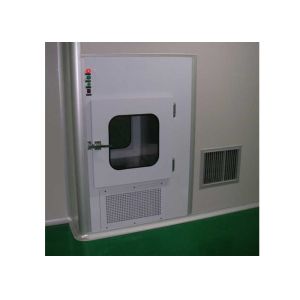 China Polished Cold Rolled Steel Air Shower Pass Box with UV Lamp and Rapid Airflow factory