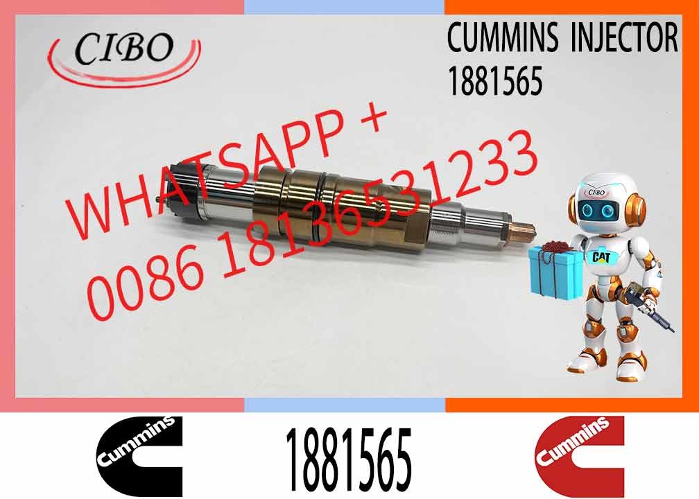 Diesel Common Rail Fuel Injector 2086663 1933613 1881565 2894920 Compatible For CUM MINS ISX SCANIA engine