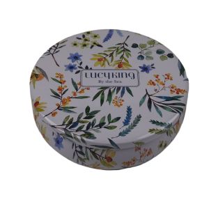 China 10 Oz Seamless Bowl Shaped Candle Tin Container With Lid factory