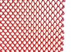 Red 1mm Dia Metal Coil Drapery Stainless Steel Mesh Curtain 2.4kg/M2