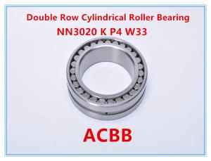 China NN3020 K P4 W33 Cylinder Roller Bearing 3000RPM-4000RPM High rigidity factory