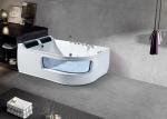 Massage Bathroom Jacuzzi Tub , 2 Seats Whirlpool Acrylic Bathtub