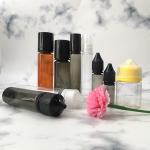 Transparent PET E Liquid Bottle Customizable Printing Color Screw Cap Sealing