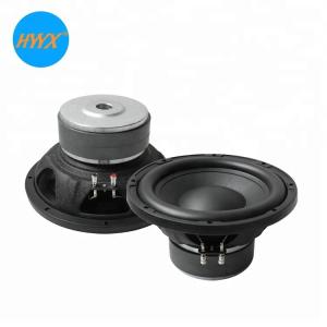 China Ferrite Magent 300W 4Ohm 1.5kHz 10 Inch Car Subwoofer factory