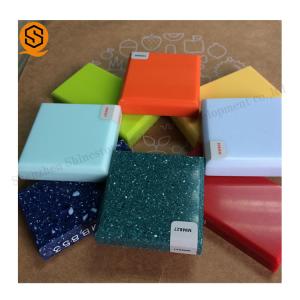 China 6mm 12mm 30mm Solid Surface Sheet Plates Wall Panel 10 Years Warranty factory
