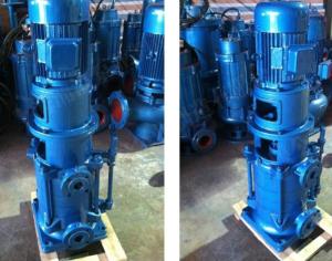 China 400 L/Min DLR Multistage Water Pump Stainless Steel Horizontal 200DL288-30*2 factory