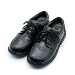 Boys Lace Up Leather Round Toe School Shoes Unisex For All Season