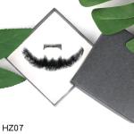 100% Human Hair Handmade Fake Mustache Beard for Entertainment/Drama/Life