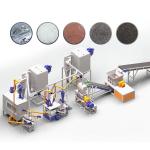 Waste Solar Panel Recycling Plant 7500 kg Weight Separator Facility for Recycled
