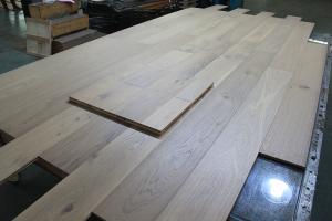 China 7 1/2 Inch Oak Engineered Wood Flooring To Canada, Color Beirut factory