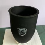 High Purity Round Copper Melting Crucible 150Kg Capacity Good Chemical Stability