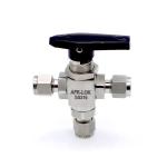 High Pressure Forged Gas 3-Way Stainless Steel Ferrule OD Ball Valve