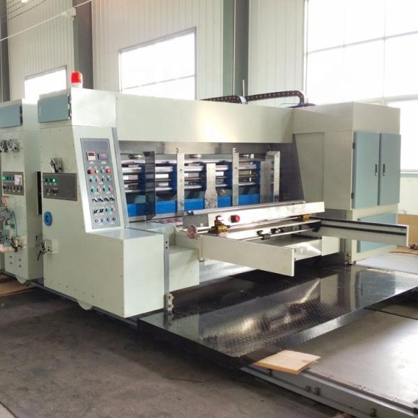Auto Corrugated Box Die Cutting Machine For High Graphic Corrugated Carton