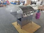 YF-01ZW06-BS Heavy-Duty Stainless Steel 6 1 Burners BBQ Gas Grill with Powder