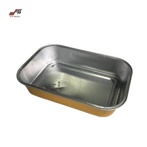 China Gold Foil Meal Trays For Airline Food Half Hard Temper factory
