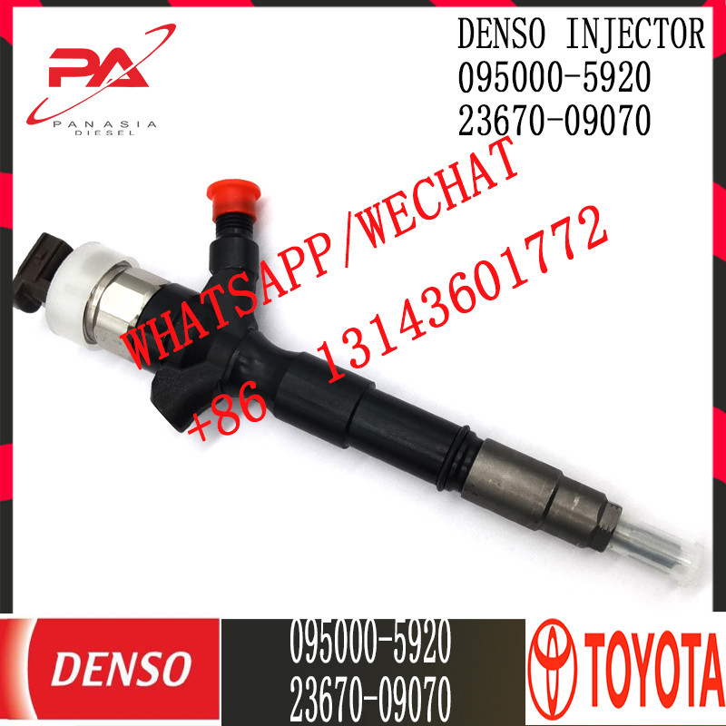 DENSO Diesel Common rail Injector 095000-5920 for TOYOTA 23670-09070