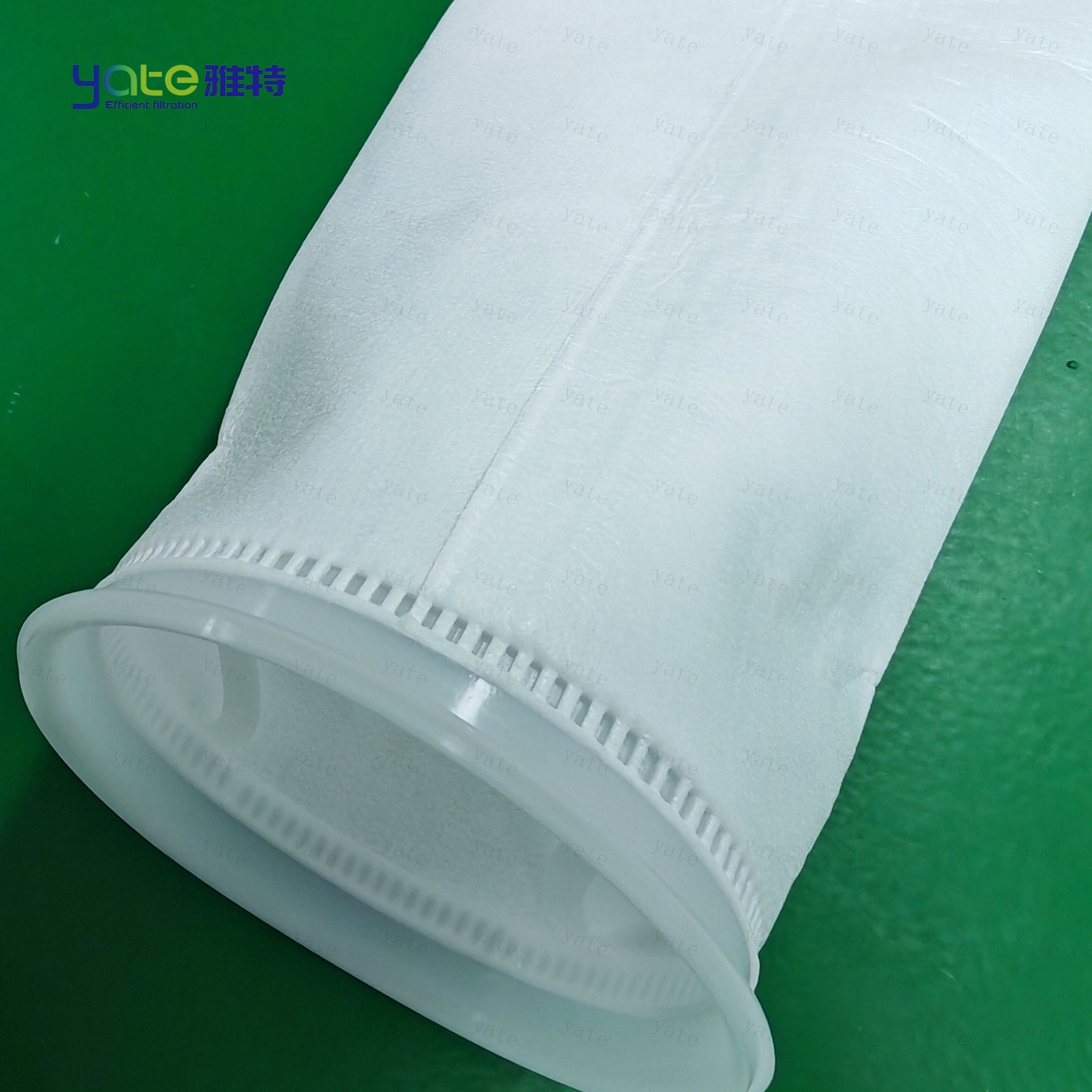 Hygienic 30 Micron Liquid Filter Bag 180*810mm with 0.8 MPa Pressure for