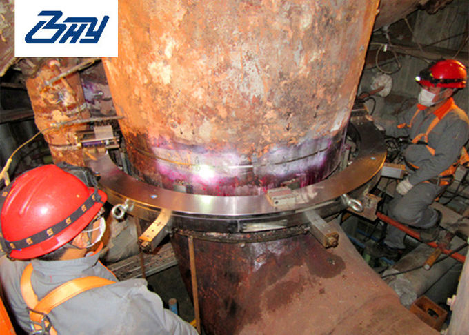 Split Frame  Electric Pipe Cutting And Beveling Machine Pipe Bevel Cutter for power plant