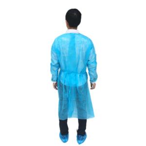 China Waterproof Non Woven Disposable Surgical Gowns Blue CE ISO factory