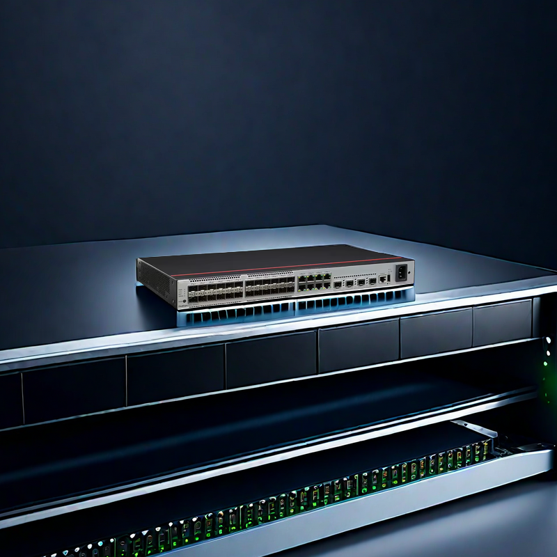 Customizable 48*25GE SFP28 8*100GE QSFP28 Data Center Switch CE6885-48YS8CQ and Customizable with POE function